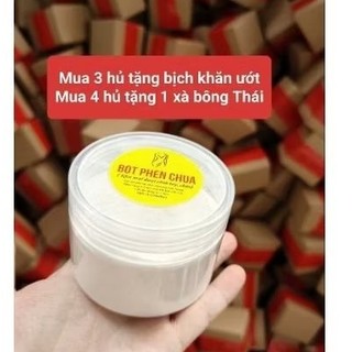 Bột phèn chua chưng cất 100gr(có che tên sp)