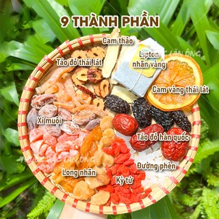 Trà lipton xí muội cam thảo, set trà tắc xí muội chua ngọt chuẩn vị - Lãn Ông