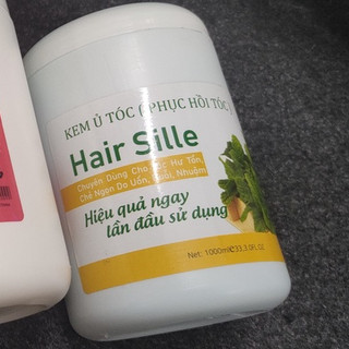 Hấp ủ phục hồi tóc Hair Sille 1000ml