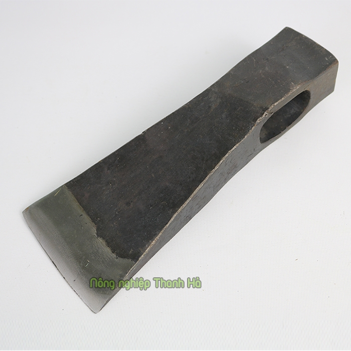 Rìu chặt cây lưỡi dài cán tự chế - D47