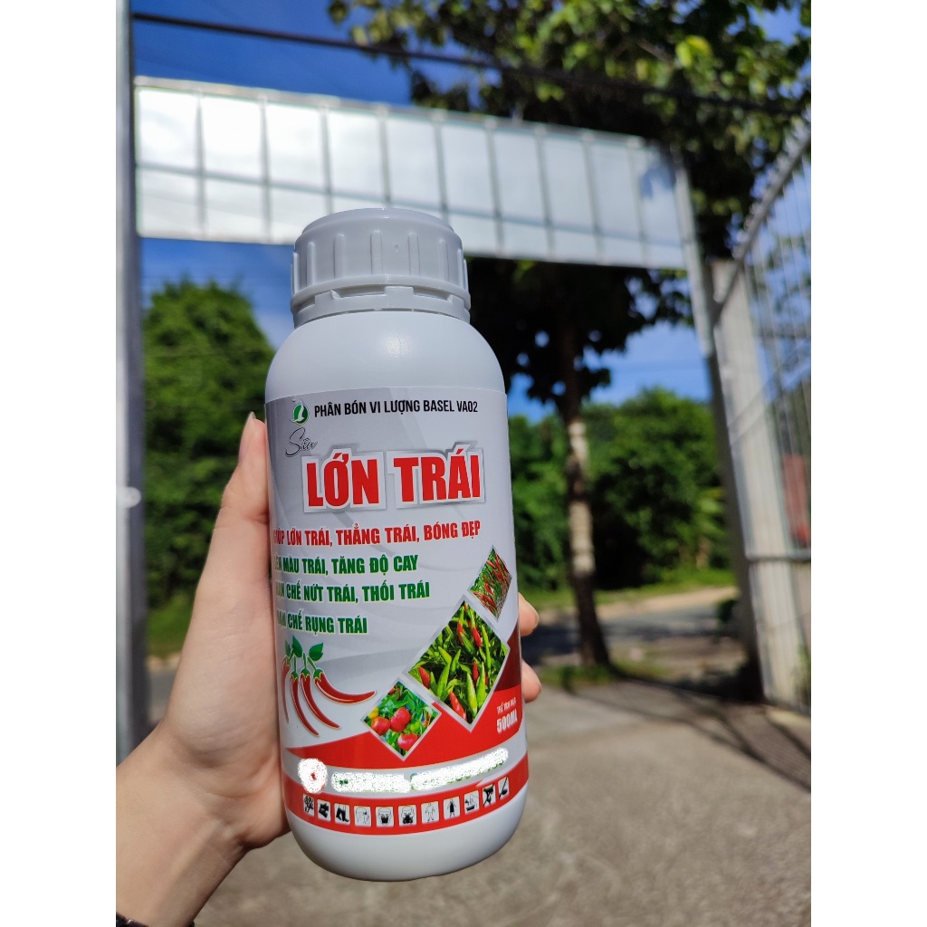 LỚN TRÁI ỚT - Phân bón lá- CHAI 500ML