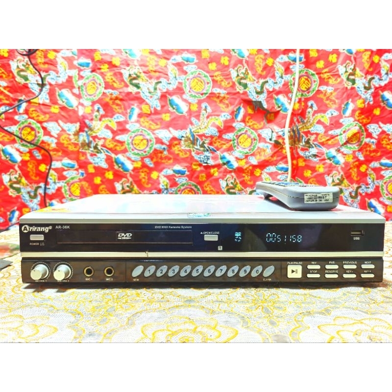 Đầu đĩa Karaoke vi tính 6 số Arirang AR-36K/điện 110v-220v