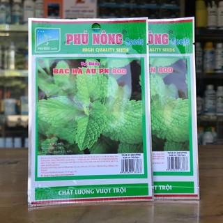 Hạt giống bạc hà âu 0.2g