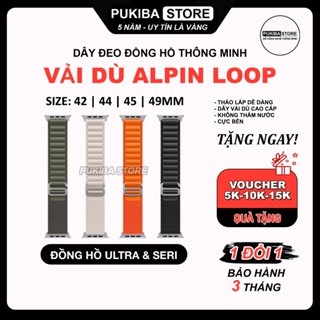 Dây Đeo Đồng Hồ Thông Minh Vải Dù Alpine Loop Size 49 45 44 42mm Dành Cho Watch Ultra, Seri 8 7 6 5 3 SE