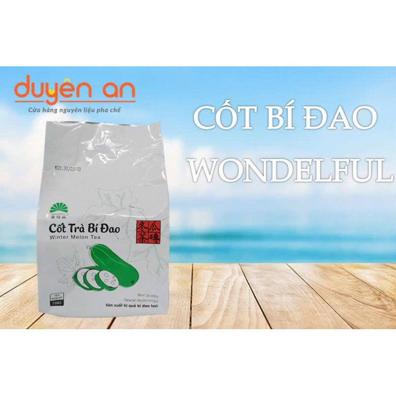 Cốt Trà Bí Đao Wonderful 600gr