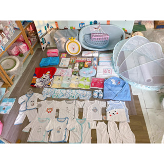 Combo trọn gói sơ sinh mẹ và bé phù hợp bé trai, bé gái