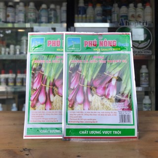 Hạt giống hành lá gốc tím 2g
