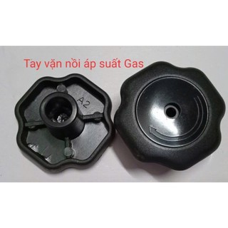 LINH PHỤ KIỆN THAY THẾ -Bộ trục đồng+núm vặn áp suất tặng kèm ốc bắt và long đen đỏ nồi áp suất gas