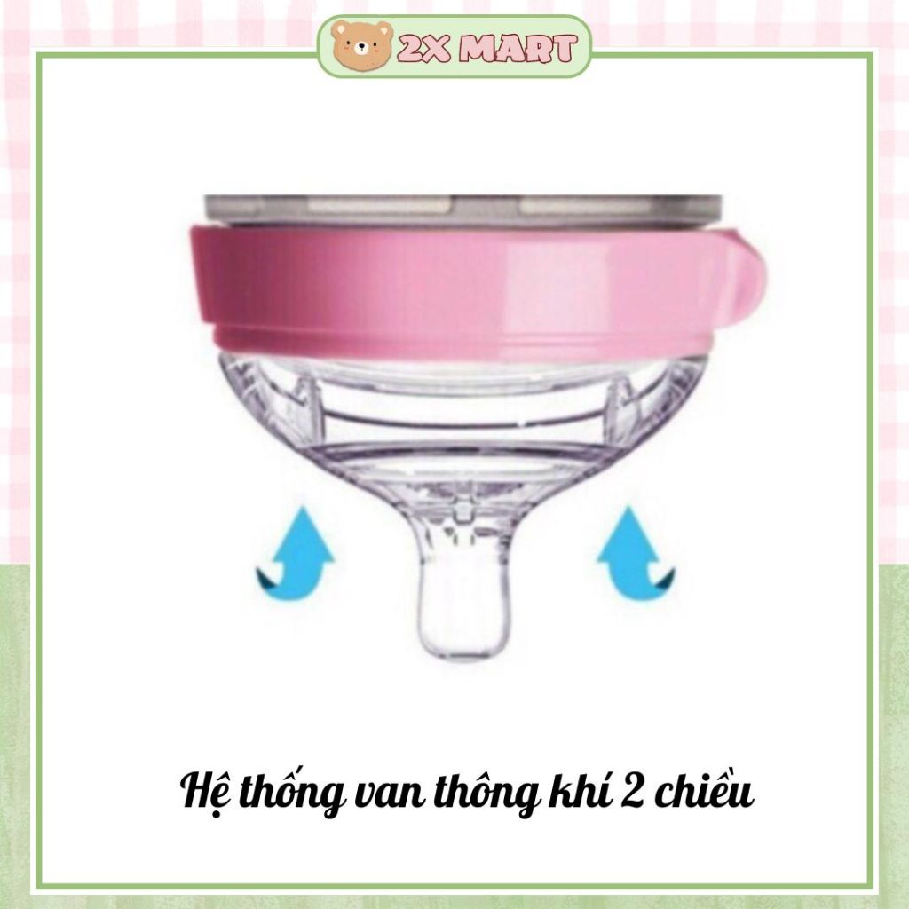 Núm ti mềm như ti mẹ silicone an toàn