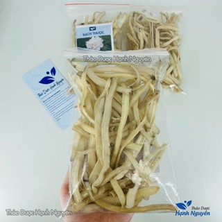 Bạch thược khô 100g, thái lát, trắng, sạch, thơm - Thảo Dược Hạnh Nguyên