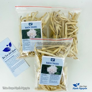 Bạch thược khô 500g, thái lát, trắng, sạch, thơm - Thảo Dược Hạnh Nguyên