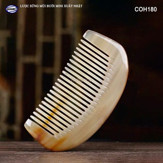 Lược sừng mini đẹp (Size: XS - 9cm) - COH180