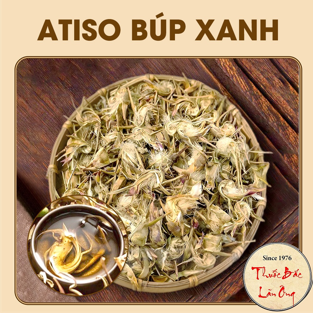 Hoa atiso xanh Đà Lạt 500g, bông atiso xanh, giúp mát gan, giải độc gan, thanh nhiệt, giảm tiểu đường