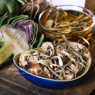 Hoa atiso xanh Đà Lạt 1kg, bông atiso xanh, giúp mát gan, giải độc gan, thanh nhiệt, giảm tiểu đường