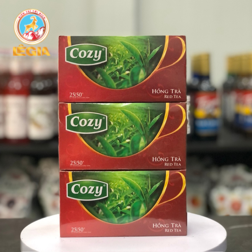 HỒNG TRÀ COZY TÚI LỌC 50G 25 GÓI - COZY RED TEA