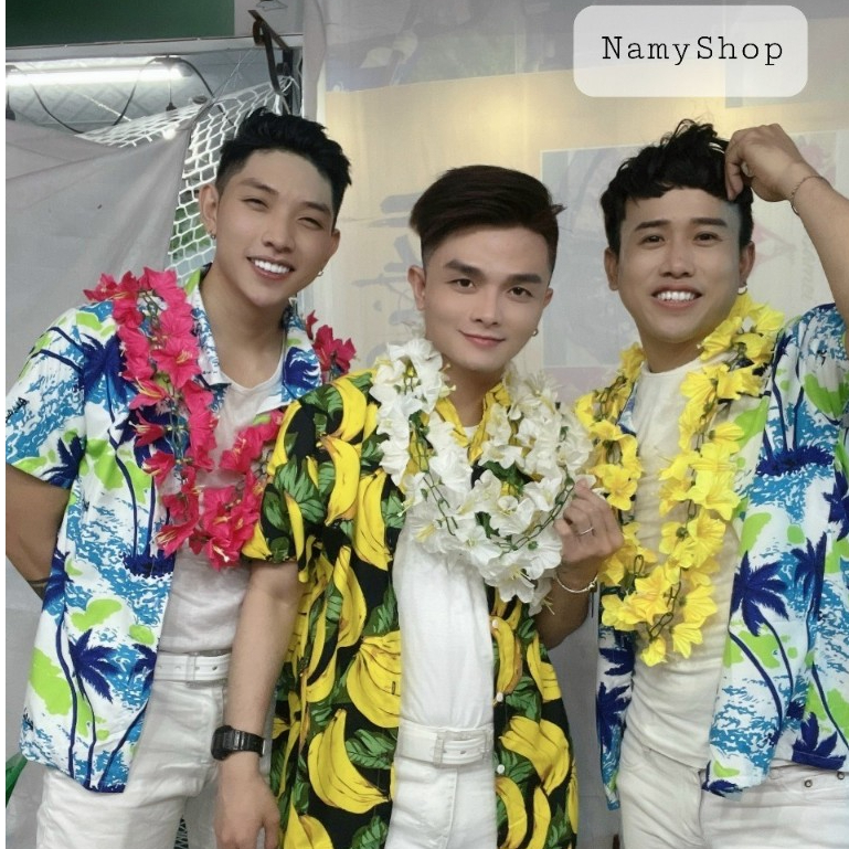 SP6.Top bán chạy Áo Sơ mi Hawaii, Áo Nhóm - Lớp, Áo đồng phục đi biển teambuilding, Chất Kate Thái loại 1