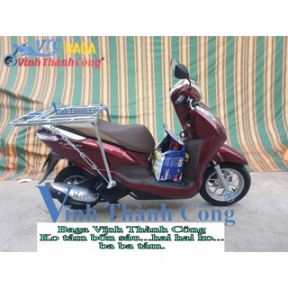 Baga chở hàng cho Xe Honda Lead, Janus Yamaha, Grade Yamaha ( có nắp mở cốp xe )