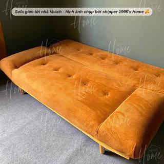 SOFA GIƯỜNG - SOFA BED KHUNG GỖ ( freeship nội thành hcm )