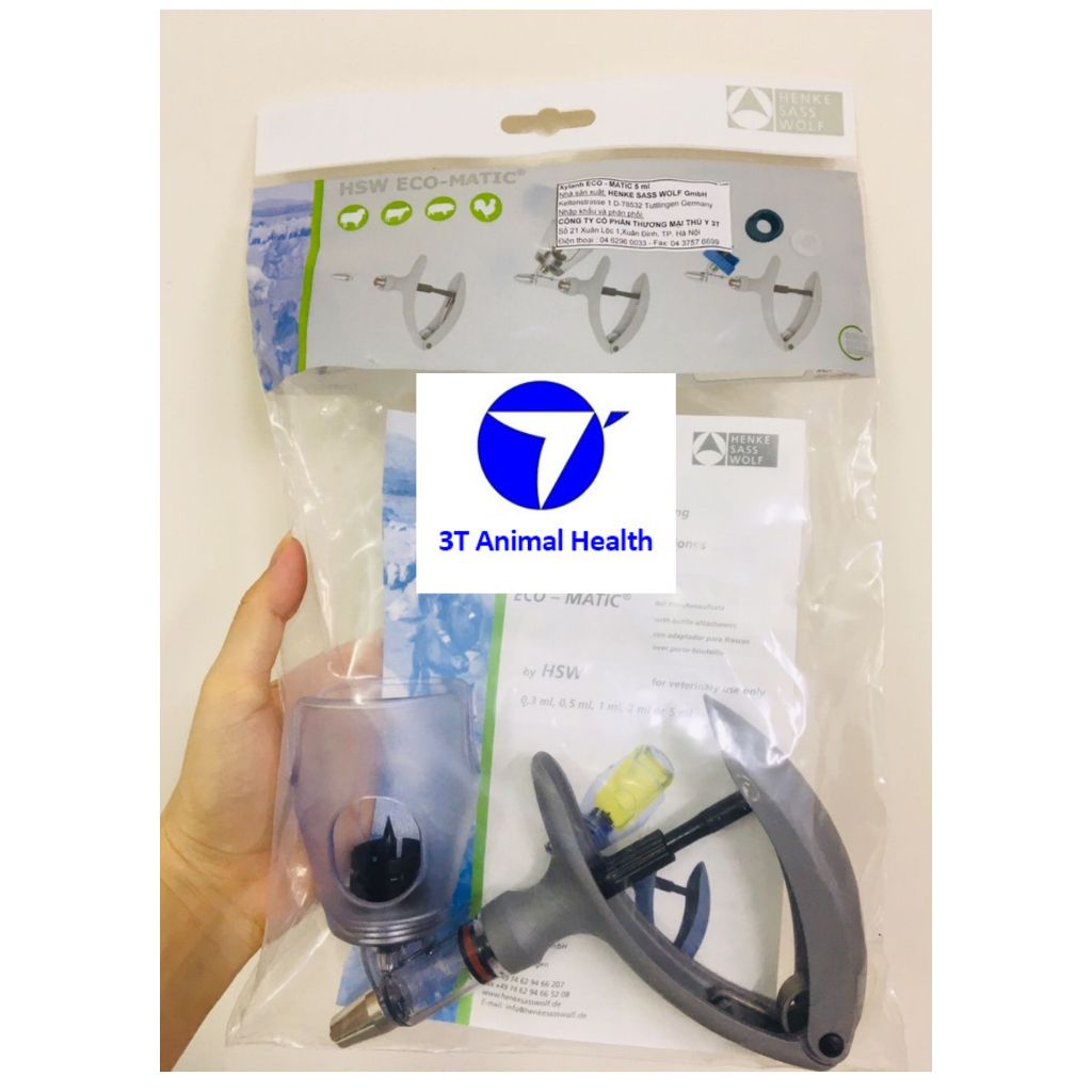 Xi lanh tự động Đức tiêm lợn, gia súc- hàng chính hãng