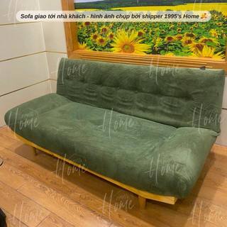 SOFA GIƯỜNG - SOFA BED KHUNG GỖ ( freeship nội thành hcm )
