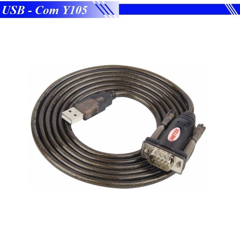 Cáp USB to Com RS232 1.5m Unitek Y105