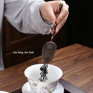 Dụng cụ xúc trà, muỗng thìa xúc trà
