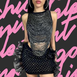 Set Áo Boa Bling Croptop x Maria Bling Skirt
