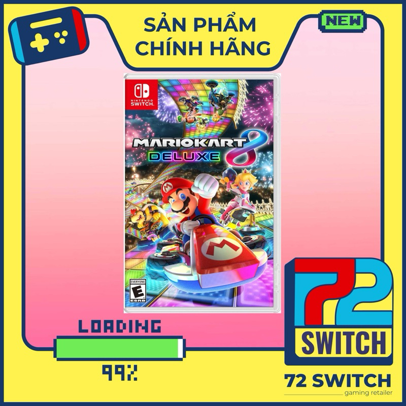 Băng game Mario Kart 8 Deluxe Nintendo Switch