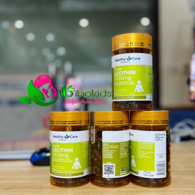 Mầm Đậu Nành lecithin 1200mg