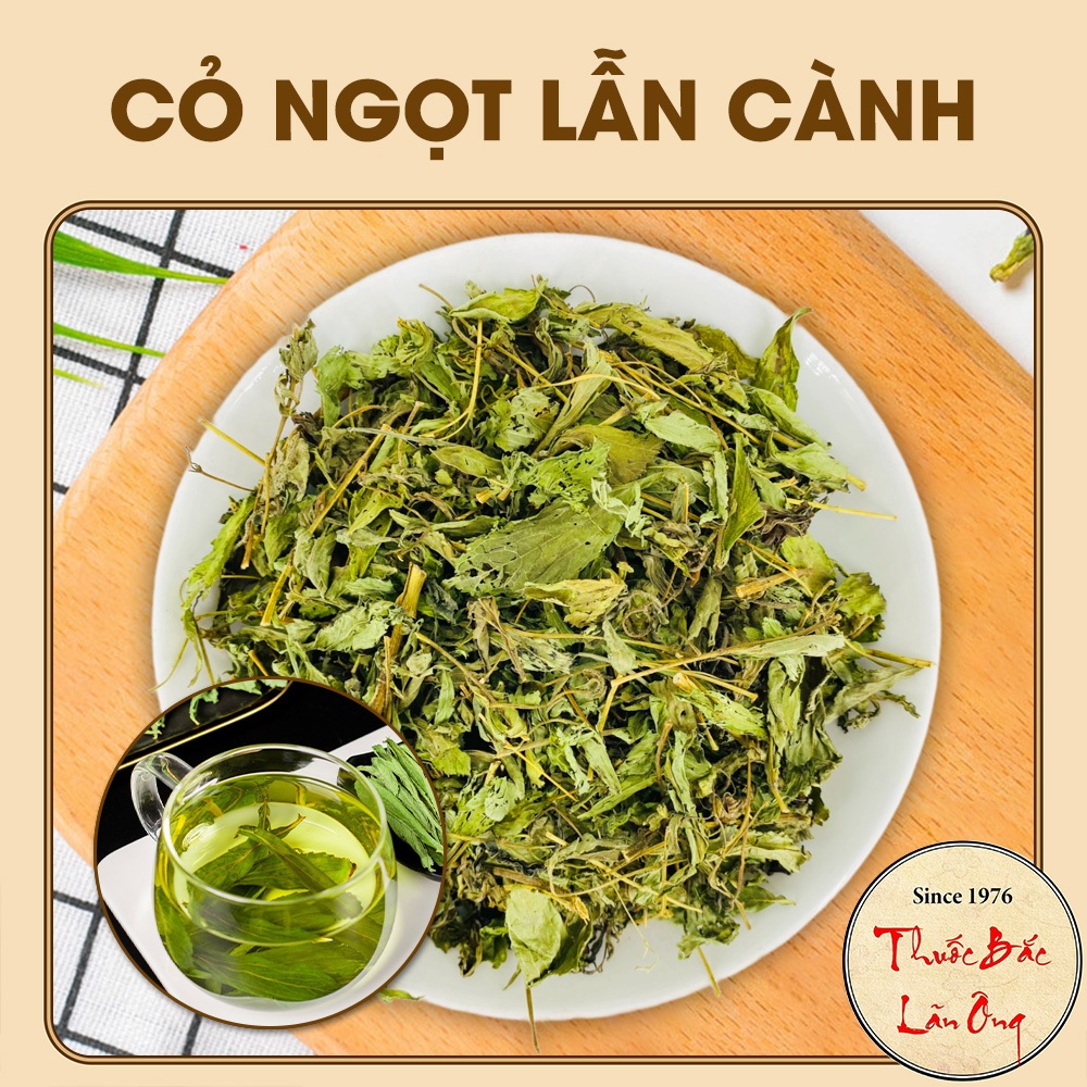 Cỏ ngọt khô 1kg, trà cỏ ngọt, đường ăn kiêng, tạo vị ngọt tự nhiên, dùng cho người ăn eat clean