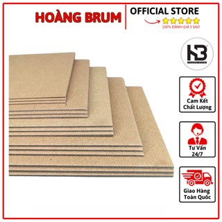 Combo 50 Tấm Bìa Carton Lạnh 2 lớp, 3 Lớp Khổ A4 Làm Bìa Sổ Tay, Bìa Cứng, Bìa Menu, Đồ Handmade