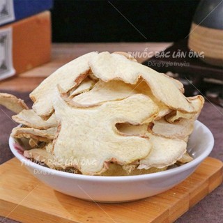 Gừng lát sấy khô 500g, thơm cay, dùng pha trà gừng, gia vị nấu ăn, xông hơi, tốt cho sức khỏe