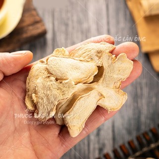 Gừng lát sấy khô 500g, thơm cay, dùng pha trà gừng, gia vị nấu ăn, xông hơi, tốt cho sức khỏe