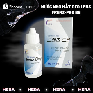 Nước Nhỏ Mắt Lens Frenzpro B5 Nước Mắt Nhân Tạo Dùng Cho Kính Áp Tròng - Hera Lens