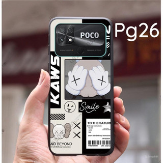 Ốp lưng Xiaomi Poco C40 dẻo in hình gấu, thời trang nhiều mẫu đẹp, hot, trẻ trung