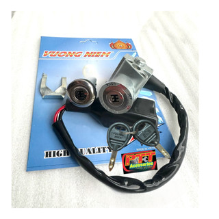BỘ Ổ KHOÁ 6 CẠNH XE FUTURE 1 ( ĐỜI ĐẦU )
