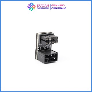 Cầu Chuyển Mạch Đảo Góc Cắm 180 Độ Cho VGA 8 Pin Có Chốt Khóa Dây Phía Trên
