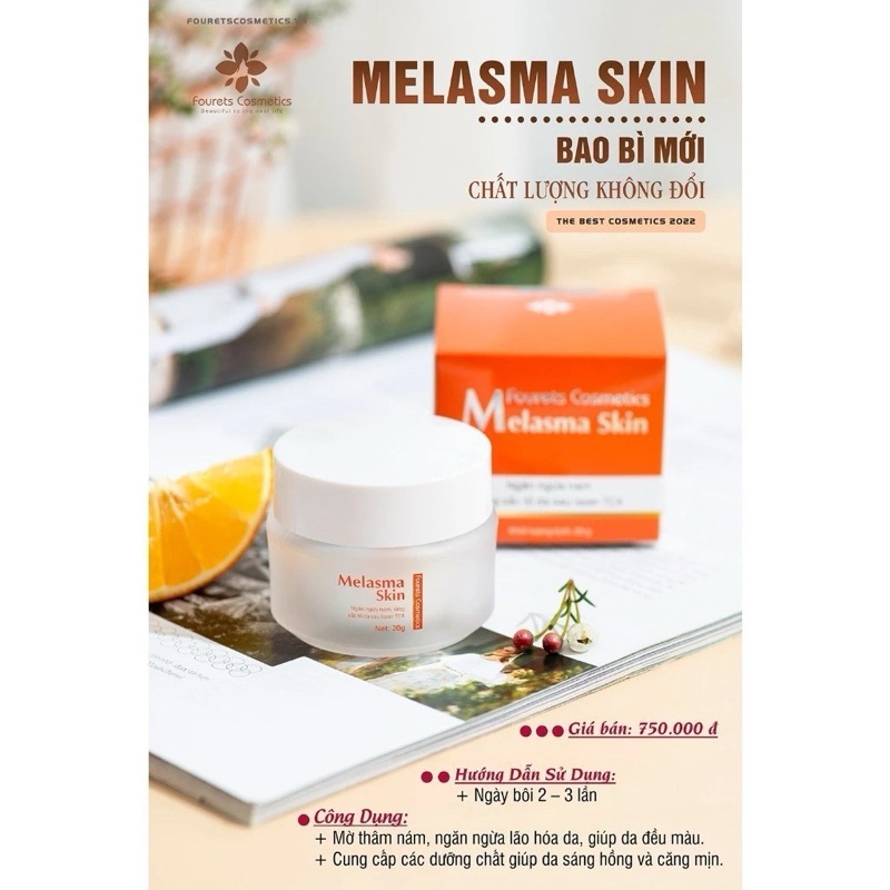 Kem Tan Nám Melasma Skin Fourets Cosmetics