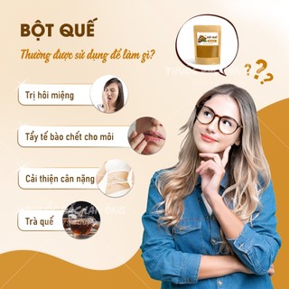 Bột quế nguyên chất 100g, gia vị nấu ăn, tạo mùi thơm hấp dẫn