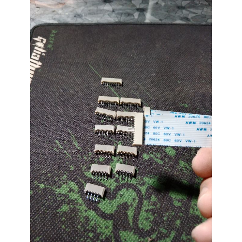 combo 10 đế cắm cáp chân đứng loại 1,0mm của nồi cơm điện nhật nội địa