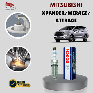 Bugi bạch kim Bosch (SX tại Đức) dùng cho Mitsubishi Xpander, Attrage, Mirage - Tiết kiệm nhiên liệu, hiệu suất cao