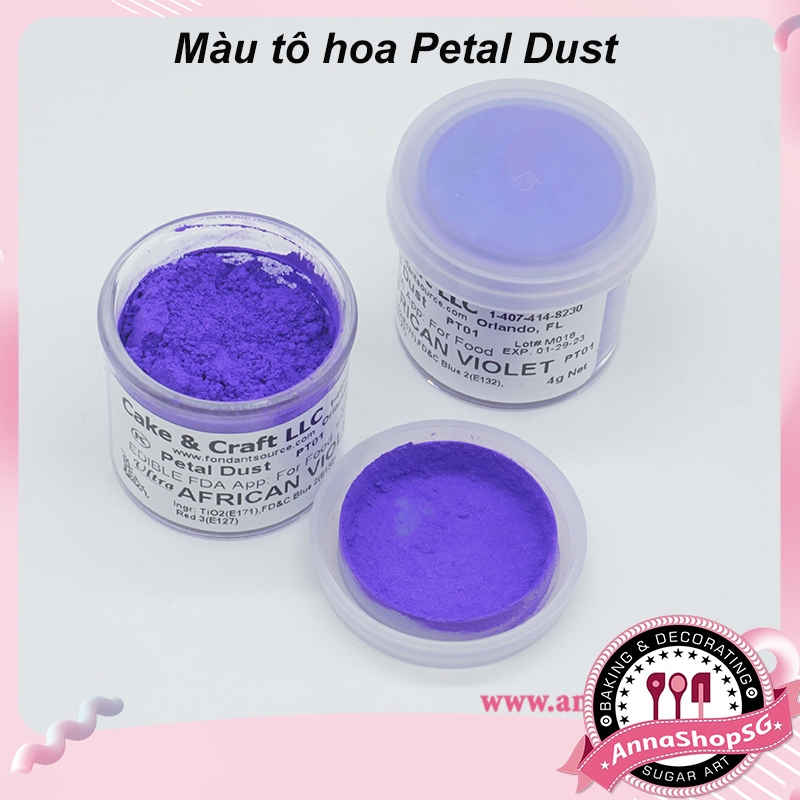 MÀU TÔ HOA (PETAL DUST) AFRICAN VIOLET