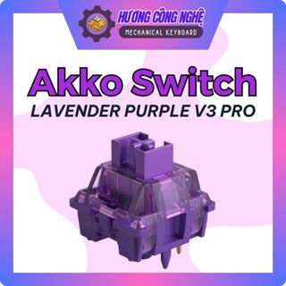 Combo 5-10 Switch Akko V3 Lavender Purple Pro - Cho bàn phím cơ - Switch Tactile