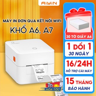 Máy in AYIN 480BT - Wifi in đơn GHTK,GHN, đơn sàn TMĐT, hoá đơn bán hàng,in tem nhãn, ghi chú