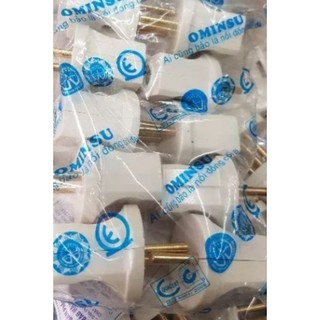 Túi 10 phích cắm điện 10A Ominsu