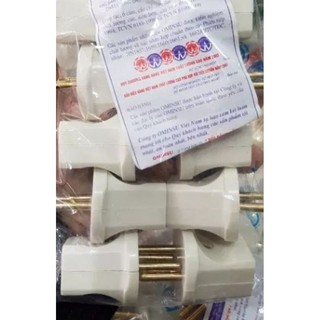 Túi 10 phích cắm điện 10A Ominsu