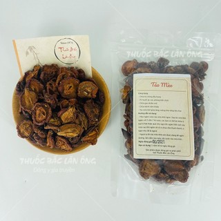 Táo mèo khô 100g, sơn tra thái lát, quả táo mèo rừng thơm, sạch - Lãn Ông