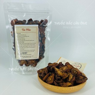 Táo mèo khô 500g, sơn tra thái lát, quả táo mèo rừng thơm, sạch - Lãn Ông