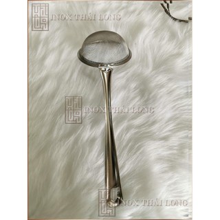 Dụng cụ vớt bọt inox sâu/ rây lọc cặn inox