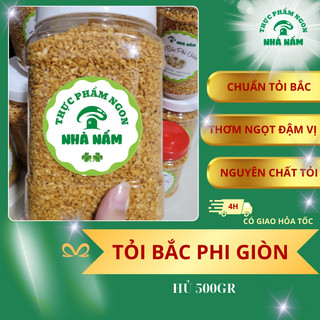 500gr Tỏi BẮC Phi - Tỏi Nhà Làm - Nguyên Chất 100% không pha